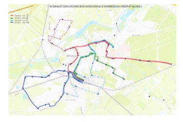 21 kwietnia w czasie wyborów burmistrza Oleśnicka Komunikacja Miejska będzie jeździła wg rozkładu z 7 kwietnia